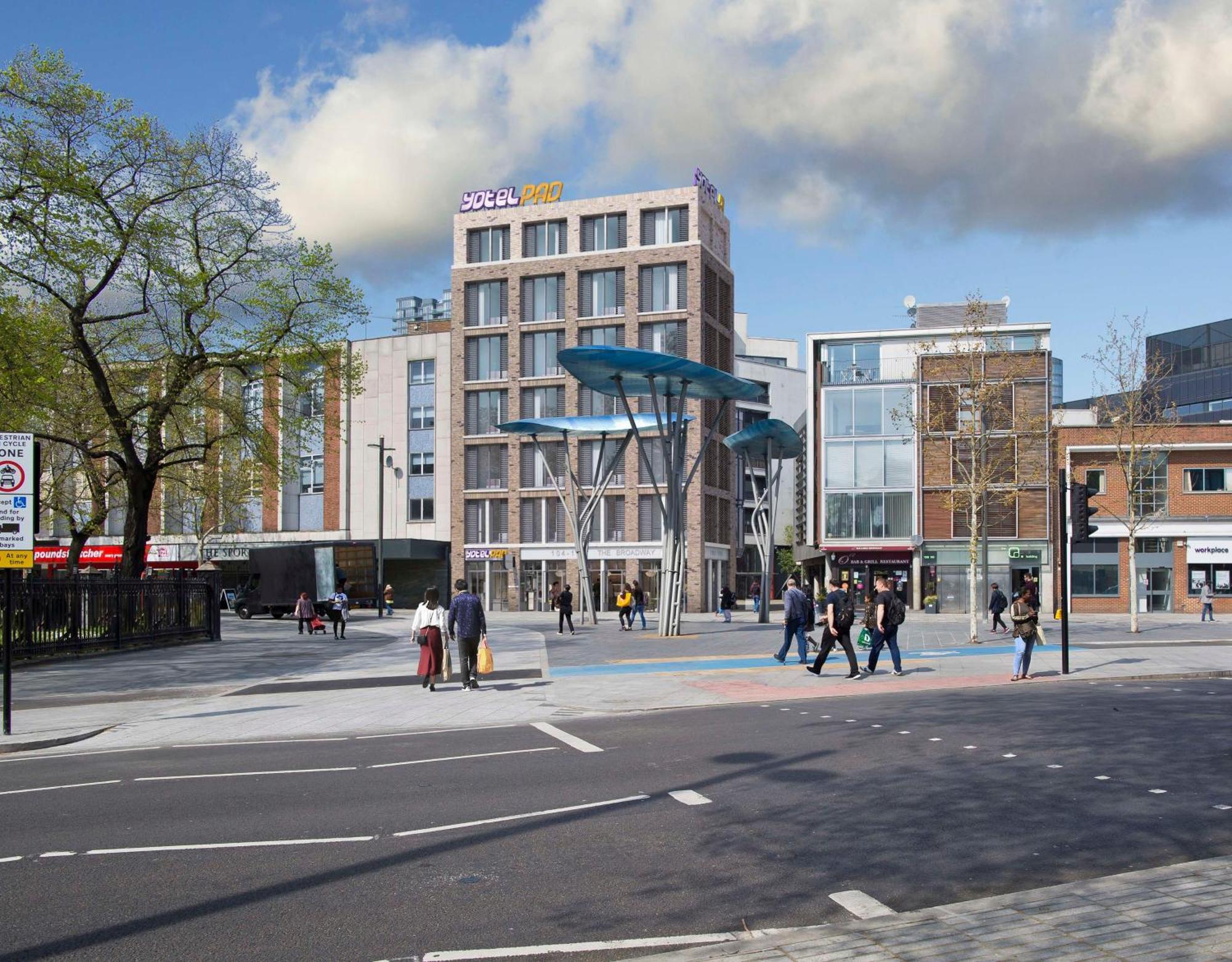 Yotelpad London Stratford Londres Exterior foto